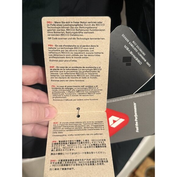 NWT Obermeyer Night Ops Charger  Waterproof/ Recco Jacket - Small - Picture 12 of 14